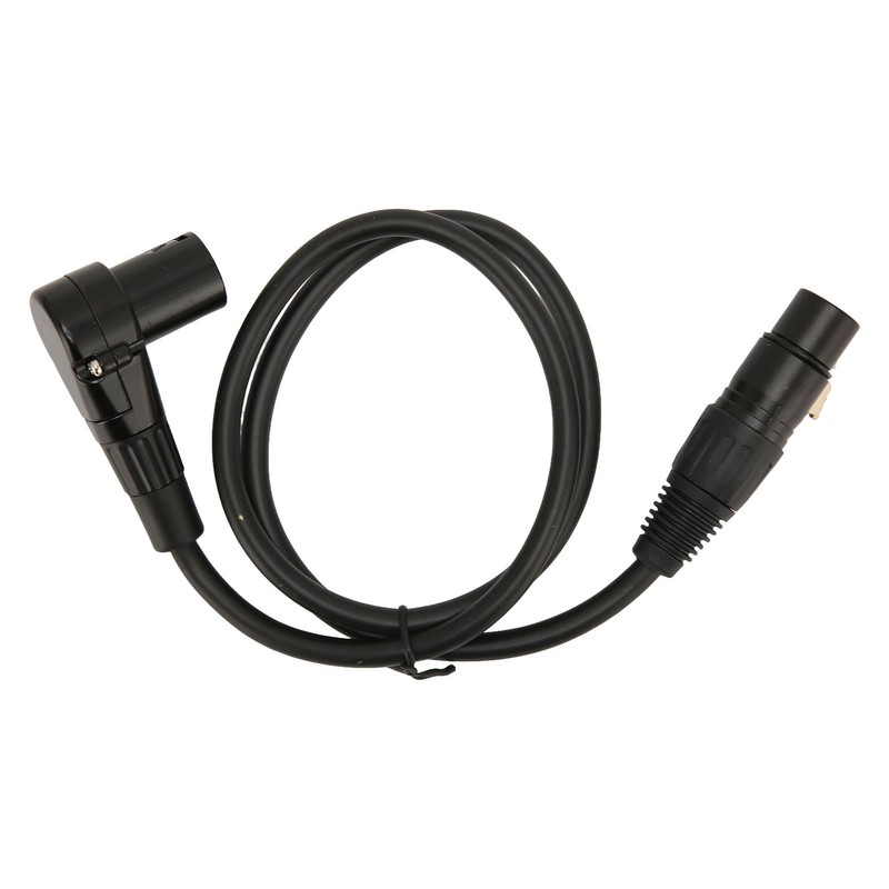 XLR to XLR Cable Elbow Male to Straight Female HiFi