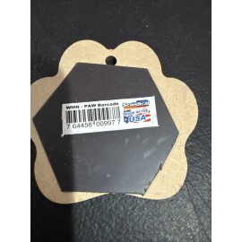 Dog Paw Shaped Magnets: I LOVE MY PET  (I Love WILLIE) Dogs, Gifts, Cars