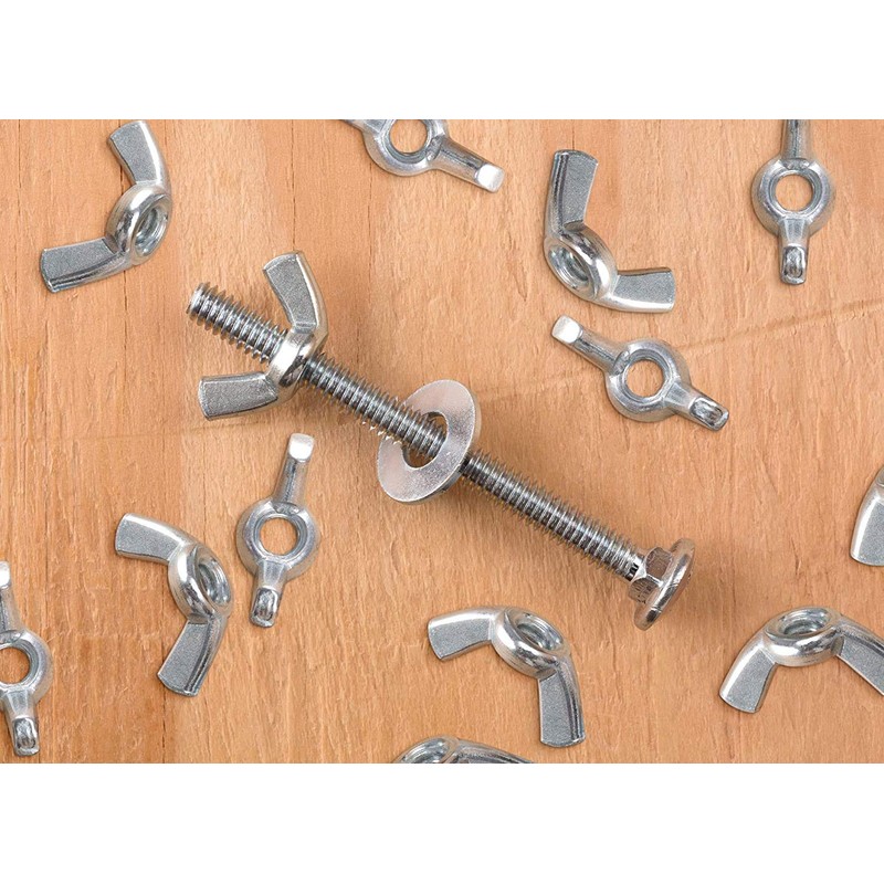 M12 Wing Butterfly Nut Stainless Steel (Pack of 5) Hand