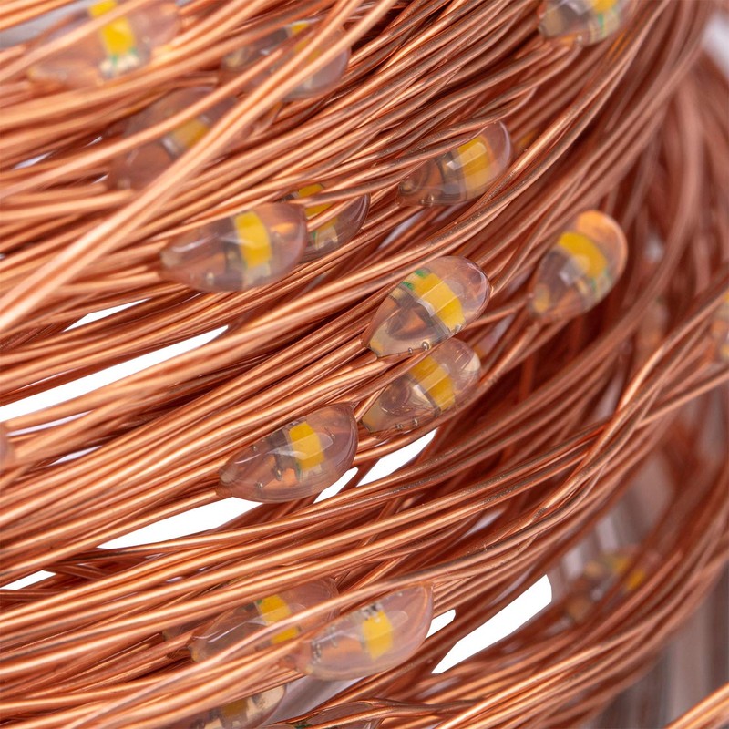 AWQ 200 LED 66 FT Copper Wire String Lights 8