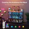 Zarler Bar Table Cabinet, Home Mini Bar Cabinet for Liquor,
