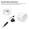 shenruifa Silicone Memo Wrist Band Professional Waterproof Erasable Reusable Flexible