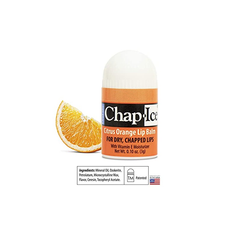 Chap Ice Mini Lip Balm Assorted Flavors12 Count Bundle with