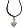 Great Eastern Entertainment x Hunter Chrollo Necklace, Silver & Black