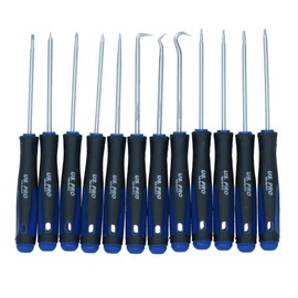 AB Tools US PRO Professional 12 Piece Mini Pick and Hook Set BER5033