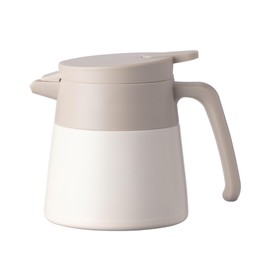 Atlas ACS-653VAN Coffee Server, Tabletop Pot, Thermal Pot, 22.9 fl oz (650 ml), Vacuum Insulated, Insulated, Cold Insulated, Thermos, Stainless Steel, Easy to Clean, Direct Drip, Unbreakable, Wide