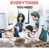 Elbee Home 8-Piece Nonstick Space Saving Bread Baking Pan Set