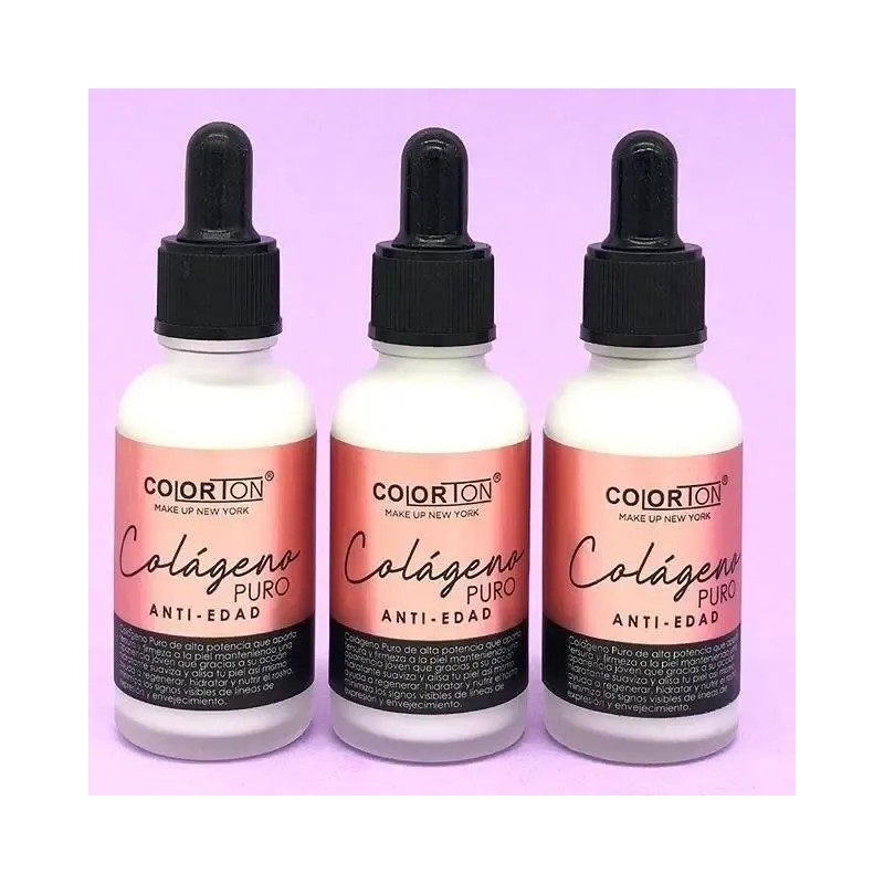 Colágeno Puro, Serum Facial Anti Edad Colorton