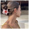 Xduargs Blume Kralle Clips Große Blume Barrette Hawaiianischen Floralen Starken