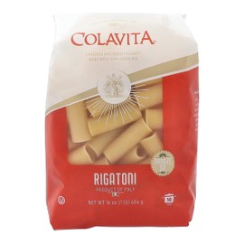 Colavita Pasta - Rigatoni, 1 Pound - Pack of 20