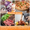 2Pcs Kitchen Shears, Kitchen Scissors for Food Heavy Duty, Utility