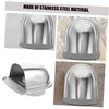 TEHAUX Stainless Steel U Shape Exhaust Vent Cover Wall Mounted