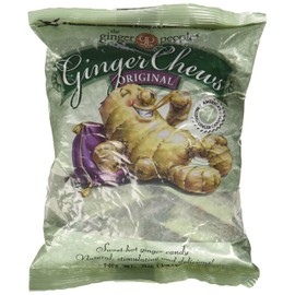 The Ginger People Ginger Chews Original Chewy Ginger Candy 5 oz (141g) Bag