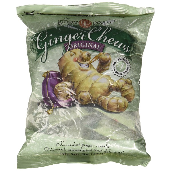 The Ginger People Ginger Chews Original Chewy Ginger Candy 5
