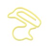100pcs Paper Clips Cute Duck Shaped Decorative Metal Paperclips with