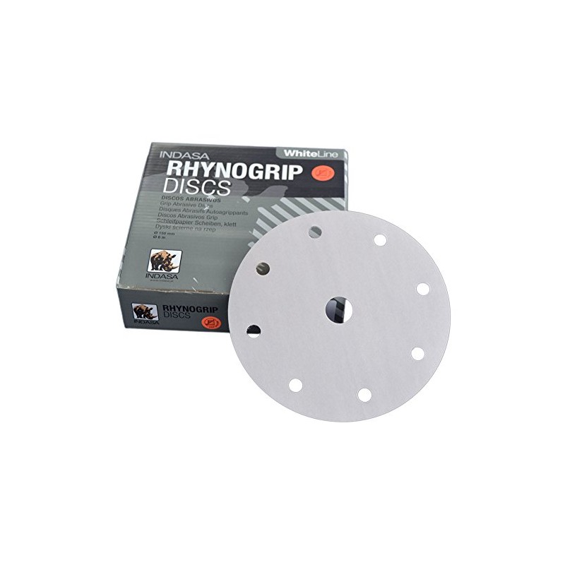 Pack of 50 Eccentric Sanding Discs 9-Hole Diameter 150 mm