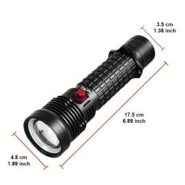 Packetman 300000lm Professional LED Diving Flashlight Underwater Scuba Torch Dive Light US