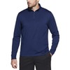 TSLA Men's Quarter Zip Thermal Pullover Shirts, Winter Fleece Lined