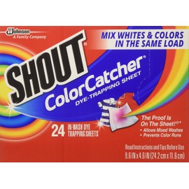 Shout Color Catcher & Washer Sheets-24 ct. (Pack of 5)