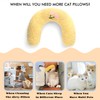 homelifthub Pillows for Indoor Cats Fluffy Cat Bed Pillow Cute