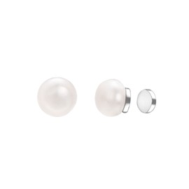 Airokiy Magnetic Clip On Earrings Freshwater Pearl Earrings Without Pierced Ears Magnetic Earrings Simple Magnetic Clip Earrings, Stainless Steel, No Gemstone