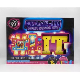 Acade Me Frame It Light Up Picture Frame Room Decor Kit LIT Frame Craft Kit