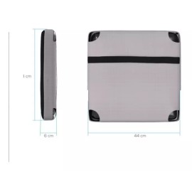 Theramart Cojin Ortopedico Aire Theraair Antillagas  Silla De Ruedas