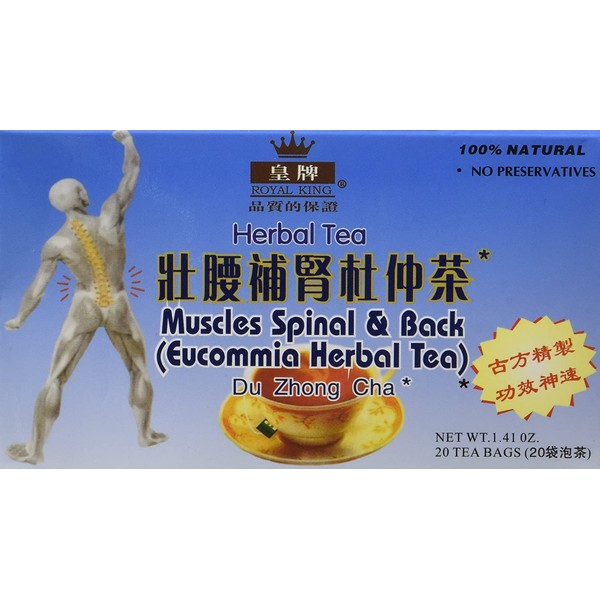 Muscles Spinal & Back Eucommia Herbal Tea - 20 Bags