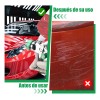 MXNLPJ Pistola Gravedad Pintura Automotriz De 600ml 1,4/1,7/2,0 Mm