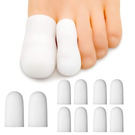 Pack of 10 Premium Toe Caps Toe Protectors Toe Protection Against Blisters and Calluses Toe Pads Toe Separator Style 4