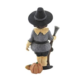 Enesco Jim Shore Heartwood Creek Harvest Pilgrim Mini Figurine