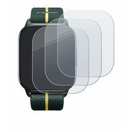 BROTECT Entspiegelungs Schutzglas für Motorola Moto watch fit (3 Stück) Schutzfolie Panzer Folie Glas Matt [Extrem Kratzfest 9H, Anti-Reflex]