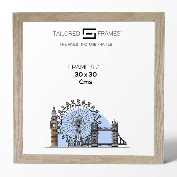Tailored Frames Oak Wood 30 x 30 cm Single Picture