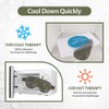 NEWGO Hot Eye Mask Cordless Cooling Eye Mask for Hot
