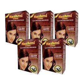 5 HENNA TINTE PARA CABELLO (CAFE ESPECIAL) HASHMI | LO MAS NATURAL | SIN MALTRATAR TU CABELLO