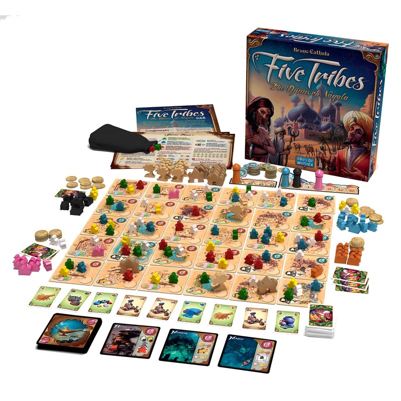 Five Tribes Board Game - Conquer The Sultanate of Naqala!