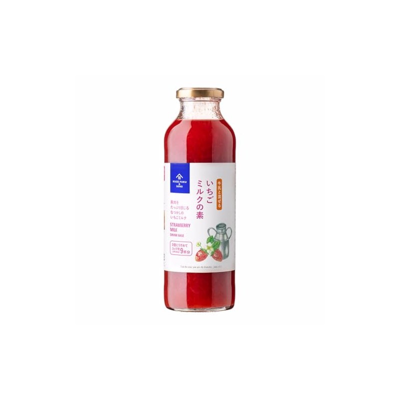 Thankzale Strawberry Milk No-Soto, 16.5 fl oz (470 ml)