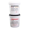 System Three Quick Cure Putty, Red Oak, Quart Kit