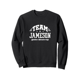 Team Jameson Lifetime Membership Family Surname Sweatshirt
