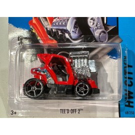 Hot Wheels 2015 HOT WHEELS  TEE'D OFF 2  HW CITY #68/250  HW ALL STARS