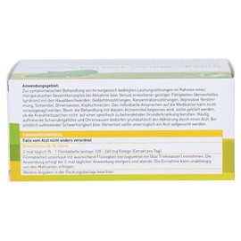 Ginkgo Maren 120 mg Film-Coated Tablets Pack of 120