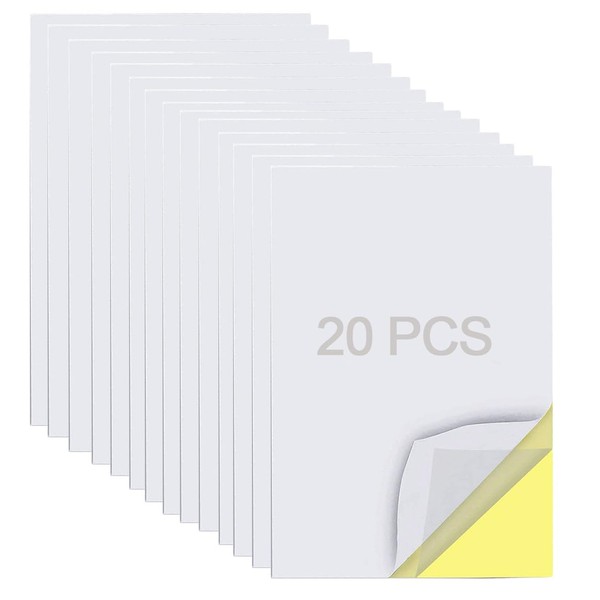 20 Sheets Clear Double Sided Tape A4 Size Extra Strong