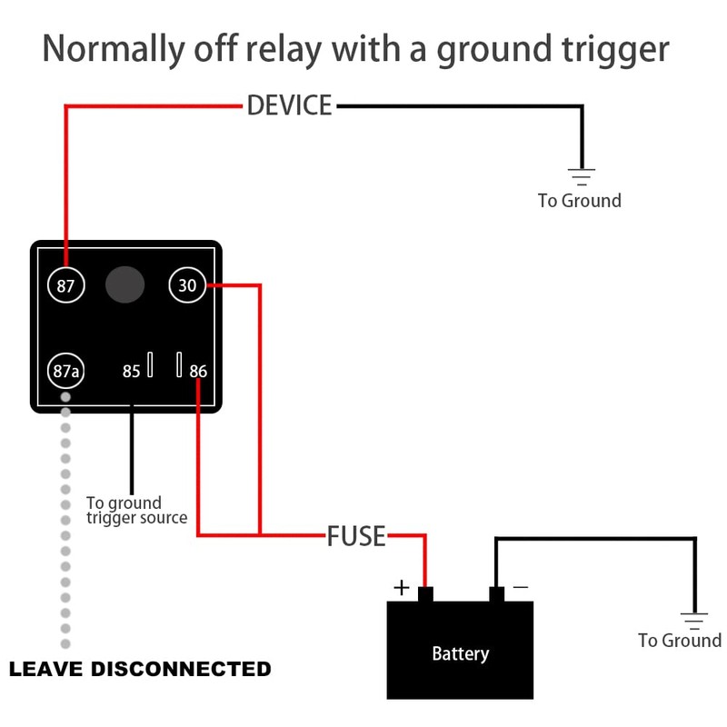 irhapsody Relay 250A, 12V Continuous Duty SPDT 5-pin High Power