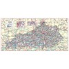 Cool Owl Maps Kentucky State Wall Map Large Print Poster