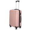 AMOPA amopacorp Set 3-in-1 Rose Gold Trolley Case Luggage Large