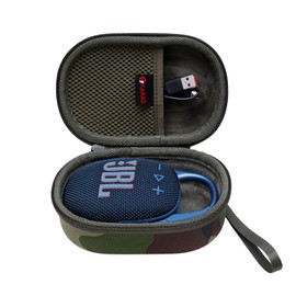 XANAD Hard EVA Case for JBL Clip 5 Portable Bluetooth Speaker Box Pro Sound (Camouflage)