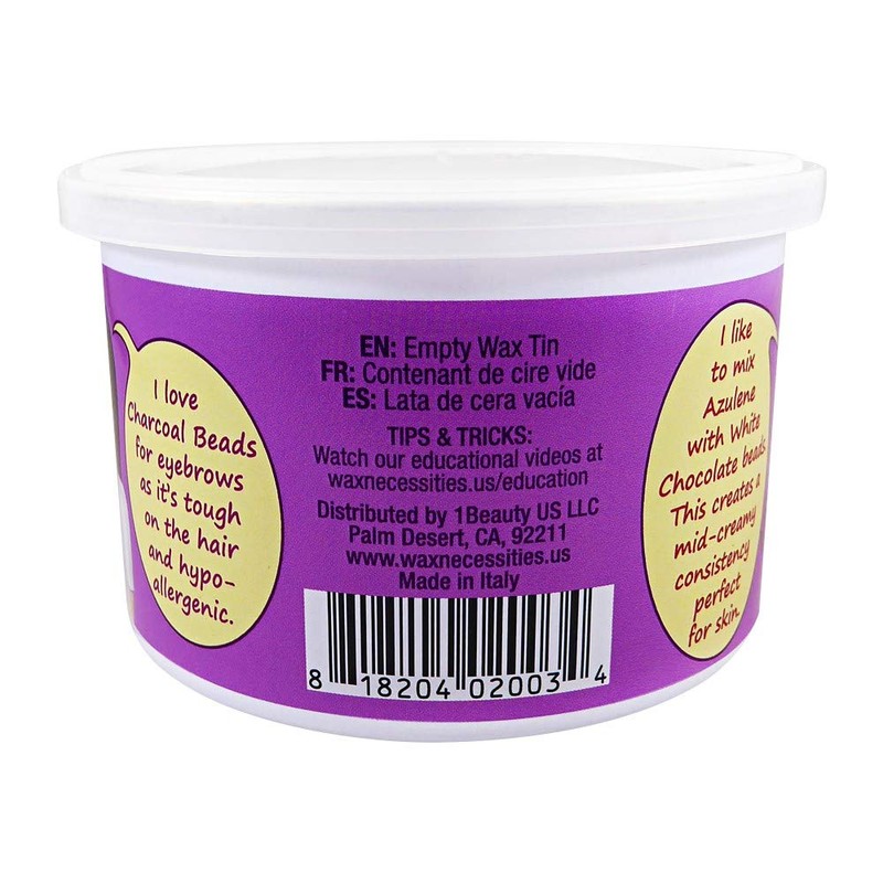 Wax Necessities Waxness Empty Refill Wax Can for Wax Beads