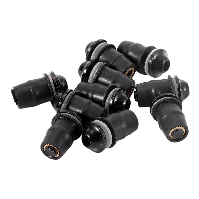 10Pcs Motorcycle Windshield Bolts Screws Kit, Universal Windscreen Bolts M5