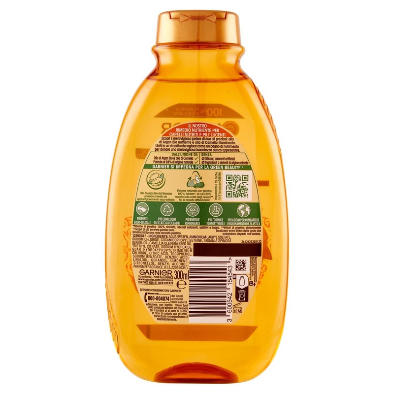Ultra Dolce Meraviglioso Shampoo with Olio di Argan and Camellia