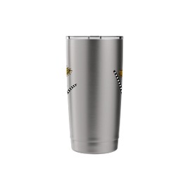 Cool Runner Duck with Straw Hat Indian Runners Running Duck Stainless Steel Insulated Tumbler